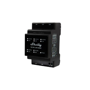 Shelly LAN Switch, for DIN-Schiene