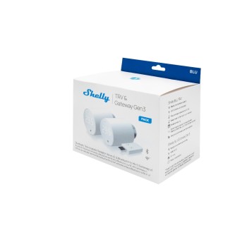 Shelly Thermostaten with Gateway, white 2 Thermo 1 Gateway