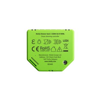 Shelly dimmer SL WiFi-DimmerGen3, WLAN Dimmer