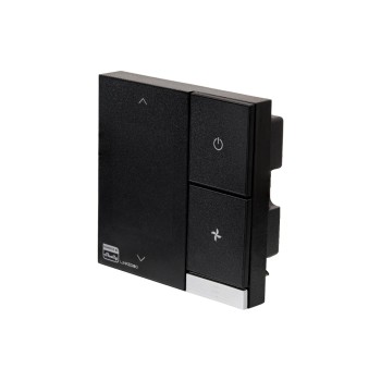 Shelly Thermostat Smart HVAC, black  LinkedGo