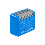 Shelly Actionneur de commutation Wi-Fi 1 commutateur WiFi Mini Gen4 Bleu, 8 A