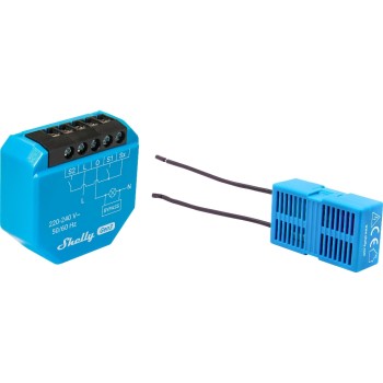 Shelly Actionneur de commutation Wi-Fi 1 l Gen3 10 A, dérivation Bluetooth Shelly Actionneur de commutation Wi-Fi 1 l Gen3 10 A, dérivation Bluetooth