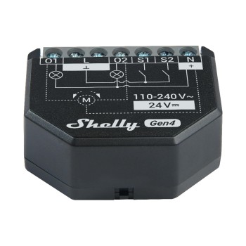 Shelly 2PM Gen4 Commutateur WiFi Matter Shelly 2PM Gen4 Commutateur WiFi Matter