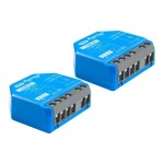 Shelly Actionneur de commutation Wi-Fi 1 Gen 4 x 2 Bleu