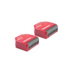 Shelly Actionneur de commutation Wi-Fi 1PM Gen 4 x 2 Rouge