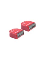 Shelly Actionneur de commutation Wi-Fi 1PM Gen 4 x 2 Rouge