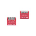 Shelly Actionneur de commutation Wi-Fi 1 Mini Gen4 x 2 Rouge