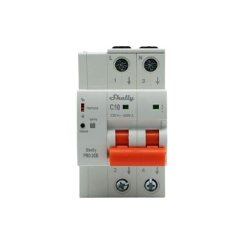 Shelly Pro 2CB C16 · 2 pôles · 16 A