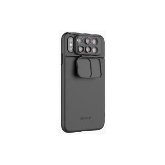 Shiftcam Objectif de smartphone 6-in-1 Set Étui noir iPhone XS Max