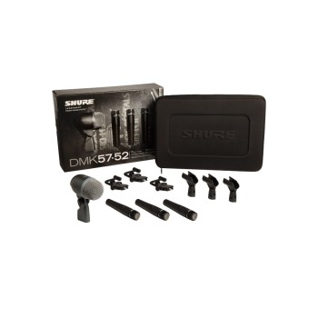 Shure DMK57-52, Drumkoffer with 3xSM57, 3xA56D, 1xBeta52A
