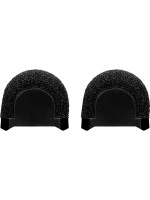 Shure 2x Windschutz, black 