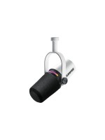 Shure MV7+-W, XLR/USB Podcast Mikrofon, white
