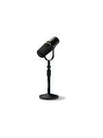 Shure MV7+-BNDL, Podcast Mikrofon, black  with Stativ