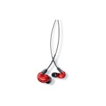 SHURE SE215 Pro Red, Sound Isolating Ohrhörer, rot