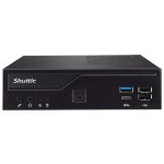 Shuttle Barebone DH610, schw., Intel H610, 2x DDR4 SO-DIMM 3200