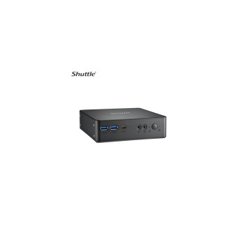Shuttle nano Barebone NC50N, schwarz, Intel N150, 1x DDR5 SO-DIMM 4800