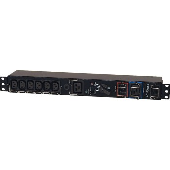 SICOTEC-USV Service-Bypass, 16A, Service Bypass/PDU for USV bis 3kVA, 1 HE,