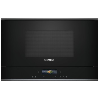 Siemens Four à micro-ondes encastré iQ700 BE732R1B1C Noir Siemens Four à micro-ondes encastré iQ700 BE732R1B1C Noir