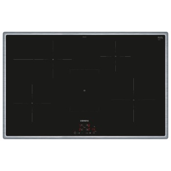 Siemens Plaque de cuisson par induction EH845BFB5E Conception en saillie/à cadre plat Siemens Plaque de cuisson par induction EH845BFB5E Conception en saillie/à cadre plat