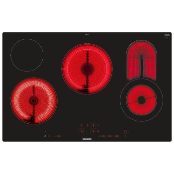 Siemens Glaskeramikkochfeld ET801LCP1C, Glaskeramik Flachrahmen-Design Siemens Glaskeramikkochfeld ET801LCP1C, Glaskeramik Flachrahmen-Design
