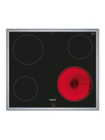 Siemens Plaque de cuisson en vitrocéramique iQ100, 60 cm Design cadre plat