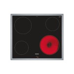 Siemens Plaque de cuisson en vitrocéramique iQ100, 60 cm Design cadre plat