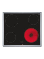 Siemens Plaque de cuisson en vitrocéramique iQ100, 60 cm Design cadre plat