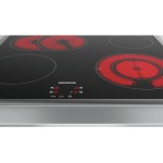 SIEMENS Glaskeramikkochfeld EF645BNN1E, Flachrahmen Design 4 highSpeed-