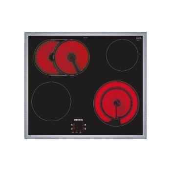 Siemens Plaque de cuisson en vitrocéramique iQ300, 60 cm Design cadre plat Siemens Plaque de cuisson en vitrocéramique iQ300, 60 cm Design cadre plat