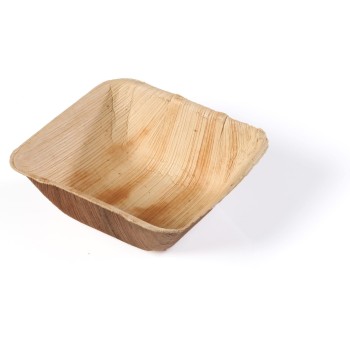 Sier Palm Schale viereckig, 20 Stück, 140 x 140 x h50 mm