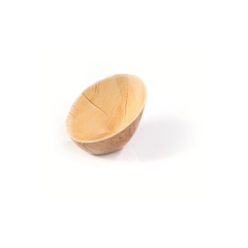 Sier Palm Schüssel oval schräg, 20 Stück, 120 x 86 x h72/30 mm