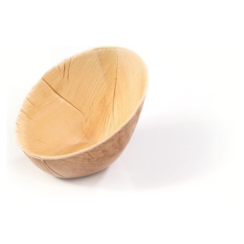 Sier Palm Schüssel oval schräg, 20 Stück, 140 x 100 x h84/34 mm