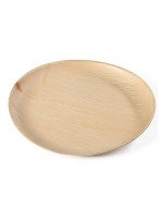 Sier Assiettes jetables Palm 15 cm, 1 Pièce/s, Brun clair