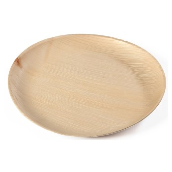 Sier Palm Teller rund, 20 Stück, Ø180 x h20 mm