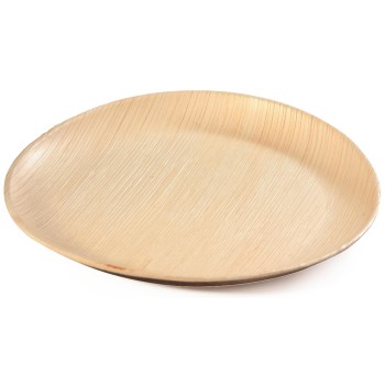 Sier Palm Teller rund, 20 Stück, Ø250 x h30 mm