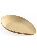 Sier Assiettes jetables Palm 7 cm x 11 cm, 1 Pièce/s, Brun clair