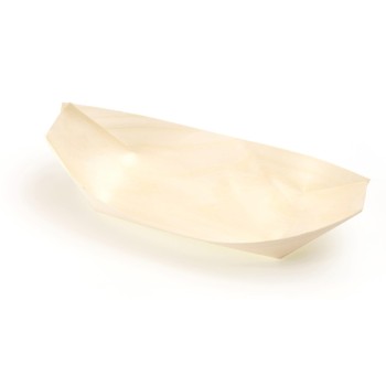 Sier Boot Holz FSC, 100 Stück, 140 x 77 mm