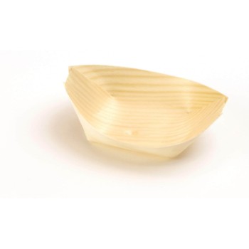 Sier Boot Holz FSC, 100 Stück,  80 x 45 mm