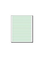 Sigel Computerpapier, LP, 12x240 mm (A4), 1fach, 60g, grüne Lesestreifen 1/6,2000 BL