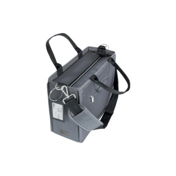 Sigel Desk Sharing Bag Premium M, mit RV, aus recycling PET dunkelgrau Sigel Desk Sharing Bag Premium M, mit RV, aus recycling PET dunkelgrau