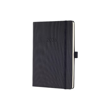 Sigel Conceptum Wochenagenda 2026, 1W/2S, 14,8 x 21,3 cm, black Sigel Conceptum Wochenagenda 2026, 1W/2S, 14,8 x 21,3 cm, black