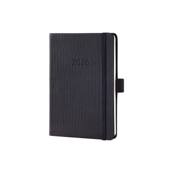 Sigel Conceptum Wochenagenda 2026, 1W/2S, 10,8 x 15,1 cmm, black Sigel Conceptum Wochenagenda 2026, 1W/2S, 10,8 x 15,1 cmm, black