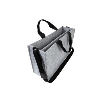 Sigel Desk Sharing Bag Classic L, hellgrau, Filz 100% aus RPET, 500x280x150 mm Sigel Desk Sharing Bag Classic L, hellgrau, Filz 100% aus RPET, 500x280x150 mm