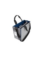 Sigel Desk Sharing Bag Bicolor M, grey/blue, Filz 100% aus RPET, 360x280x150 mm