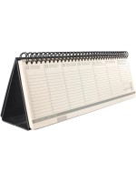 Sigel Calendriers de table Conceptum 2027 30 x 14.3 cm, noir