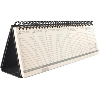 Sigel Calendriers de table Conceptum 2027 30 x 14.3 cm, noir