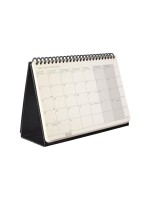 Sigel Calendrier de bureau Conceptum 2027 21.3 x 22 cm, noir