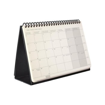 Sigel Calendrier de bureau Conceptum 2027 21.3 x 22 cm, noir
