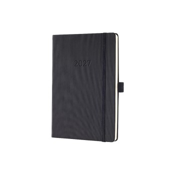 Sigel Agenda hebdomadaire Conceptum 2027 1W/2S, 14.8 x 21.3 cm, noir Sigel Agenda hebdomadaire Conceptum 2027 1W/2S, 14.8 x 21.3 cm, noir
