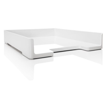 Eyestyle Briefablage A4 white, High-Gloss ABS-Kunststoff Eyestyle Briefablage A4 white, High-Gloss ABS-Kunststoff